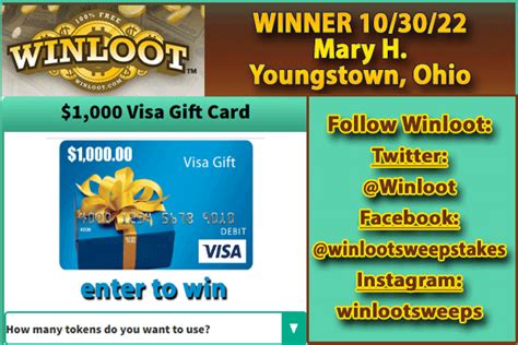winloot login|Use Your Tokens To Win Great Prizes .